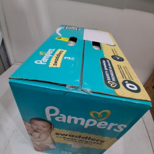 132PK PAMPERS SWADDLERS DIAPERS - SIZE 3 (1326LB) image 2