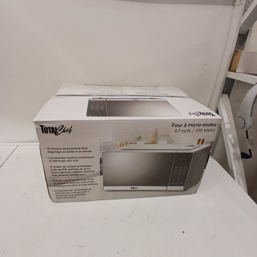 TOTAL CHEF COMPACT STAINLESS STEEL DIGITAL TOUCHSCREEN MICROWAVE -SILVER (MODEL: TCMO-07-SS) image 5