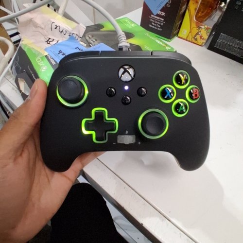 POWERA SPECTRA INFINITY ENHANCED WIRED ILLUMINATED VIDEO GAME CONTROLLER - FOR XBOX SERIES X & S, XBOX ONE - BLACK image 2
