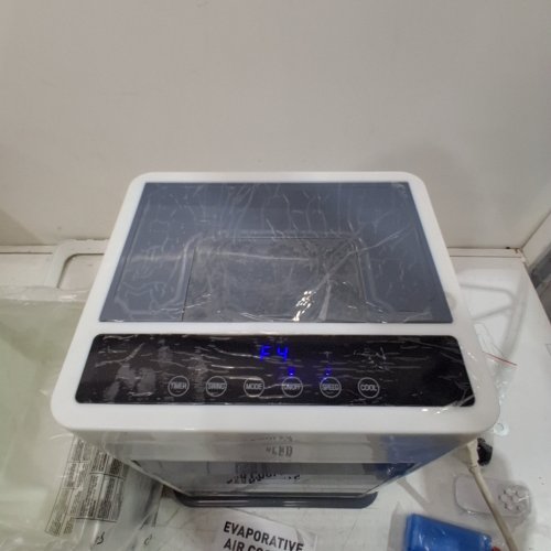 3-in-1 portable 60° oscillating air conditioner/cooler with remote - 6 speeds - 12l - white (MODEL: KYS-30-105Y) image 2