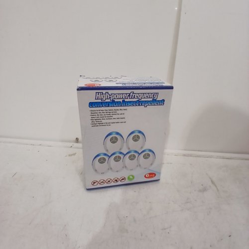 6PK PLUG IN PEST REPELLER FOR BUGS, INSECTS, ROACHES, MICE, SPIDERS, RODENTS, MOSQUITOES INDOOR USE - WHITE image 2