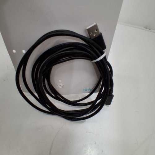 DEALWORTHY USB-A TO USB-C CHARGING CABLE - 10FT - BLACK image 2