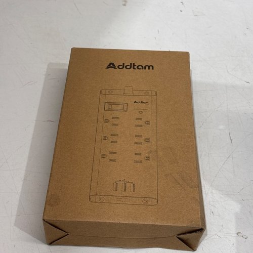 ADDTAM SURGE PROTECTOR POWER FLAT PLUG BAR - 5 FEET - WHITE image 4