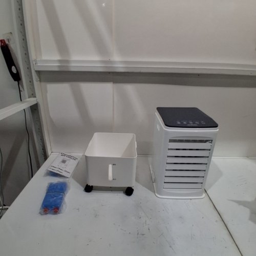 PORTABLE EVAPORATIVE AIR PURIFICATION COOLER FAN - 7.5L - WHITE/GREY (MODEL: BW-102Y) image 3