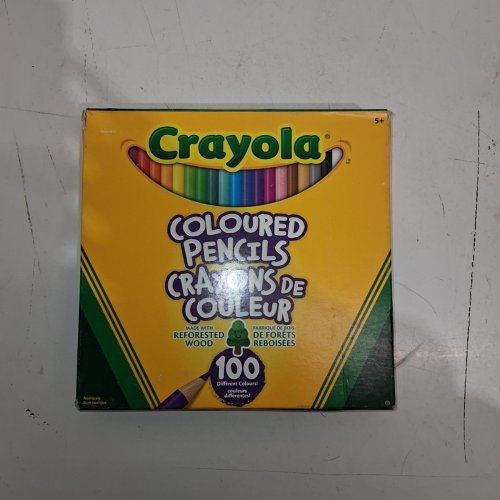 100PK CRAYOLA COLOURED PENCILS image 2
