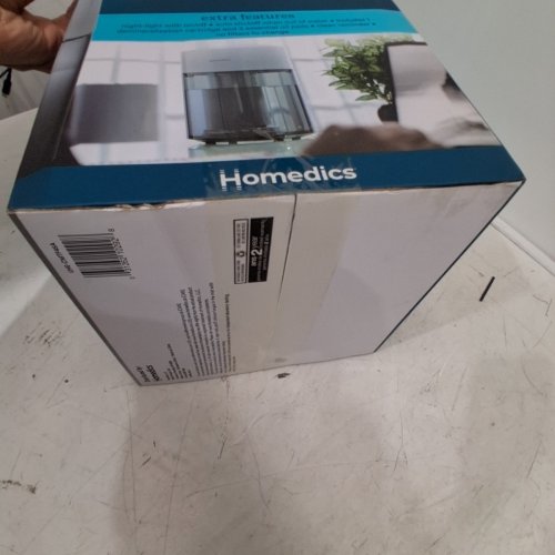 HOMEDICS TOTAL COMFORT UV-C ULTRASONIC HUMIDIFIER, LEAK RESISTANT DESIGN, 0.97 GALLON TANK, 35 HOUR RUN TIME - WHITE (MODEL:UHE-CMTF45) image 4