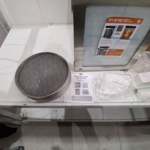 KWASYO 12 TRAY ROTARY FOOD DEHYDRATOR MACHINE - 19" X 18.5" X 14" - SILVER (MODEL: LT-16) image 4