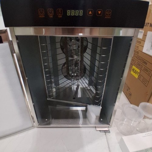 KWASYO 12 TRAY ROTARY FOOD DEHYDRATOR MACHINE - 19" X 18.5" X 14" - SILVER (MODEL: LT-16) image 5