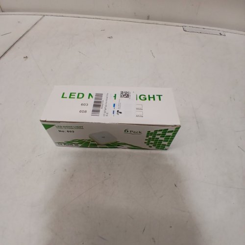 6PK PLUG IN LED DUSK TO DAWN NIGHT LIGHTS - 0.5W - WHITE - (MODEL: 603) image 2