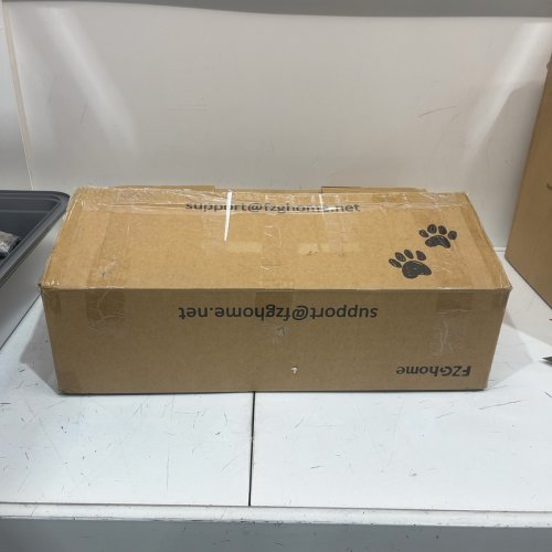 FZGHOME HIGH-SIDED STAINLESS STEEL CAT LITTER BOX - XL - GREY image 4