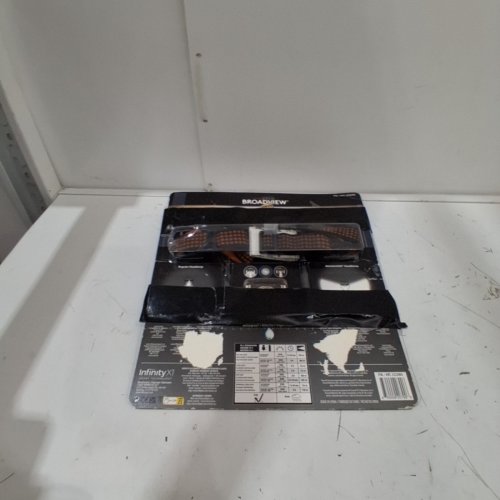2PK DURACELL DUAL POWER LED HEADLAMPS WITH RECHARGABLE AND ALKALINE BATTERIES - 650 LM - 9 SETTINGS - BLACK/ORANGE (MODEL: 2322005) image 3