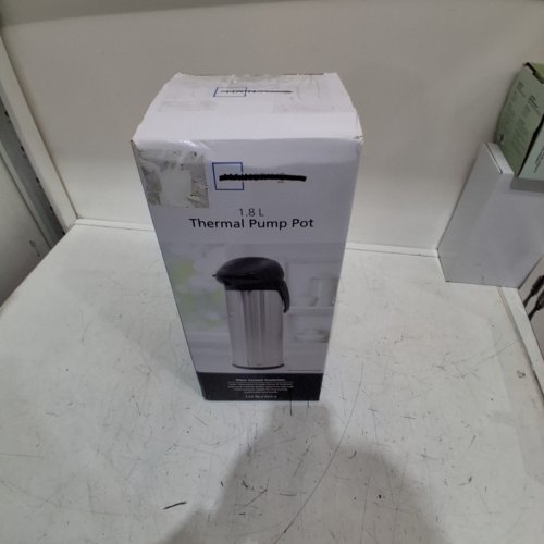 THERMAL PUMP POT - 1.8 L - STAINLESS STEEL / BLACK image 5