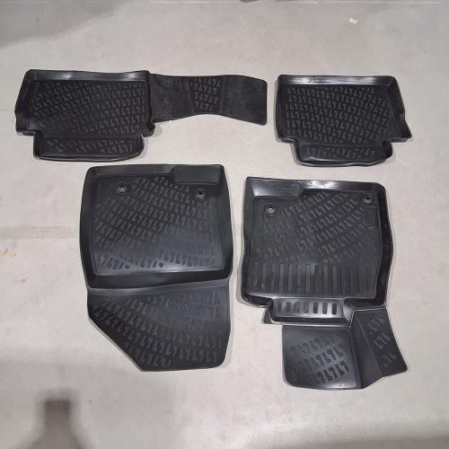 4PC RIZLINER ALL WEATHER FLOOR MATS FOR MAZDA 6 2014-2021 - BLACK (MODEL: RL116050) image 2