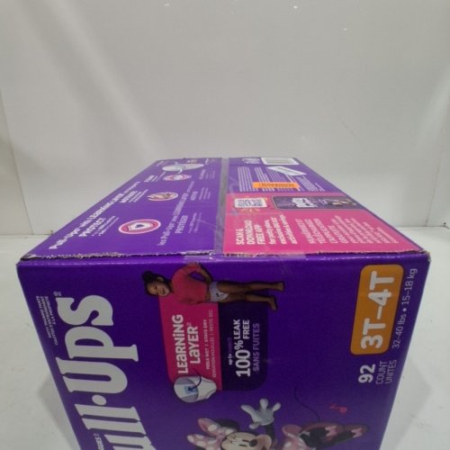 92PK HUGGIES PULL-UPS LEARNING DESIGNS TRAINING PANTS - 3T-4T - DISNEY MINNIE MOUSE image 3