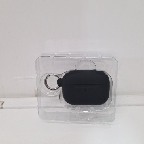 SPECK PRESIDIO SOFT TOUCH CASE WITH CARABINER ATTACHMENT - FOR AIRPODS PRO (1ST AND 2ND GEN) - BLACK (MODEL: 140773-1041) image 2