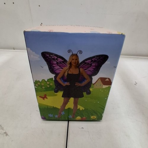 XYJKIDSES INFLATABLE BUTTERFLY WINGS COSTUME - PURPLE/PINK image 2