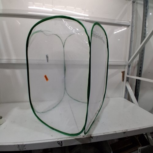 INSECT & BUTTERFLY POP UP HABITAT CAGE TERRARIUM - 35" X 20" - WHITE/GREEN image 3