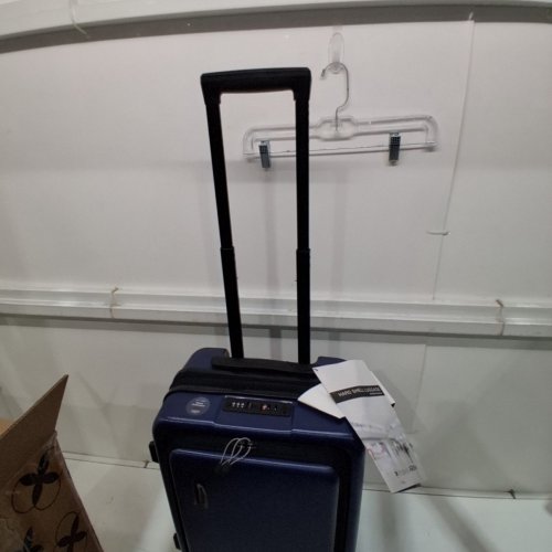2PC AMAZONBASICS HARDSIDE SPINNER LUGGAGE - 30.7"/ 21.7" - NAVY - (MODEL: LN20164-20-29) image 7