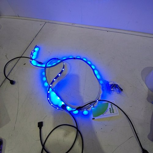 4PK HITLIGHTS MULTICOLOR REMOTE CONTROL LED CABINET STRIP LIGHTS - 1FT EACH - MULTICOLOR image 2