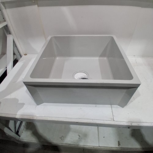 ZURN COMMERCIAL MOP SURFACE BASIN 24" X 24" X 10" (GREY) (M#Z1996-24) image 2