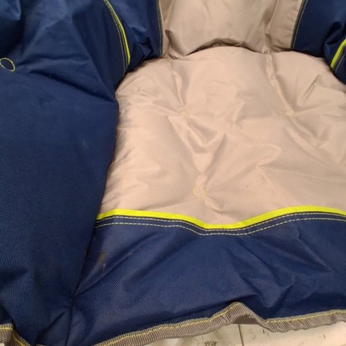 BPS XL PADDED CLUB CHAIR - BLUE/GREY (MODEL: FC-332XL/3491209) image 3