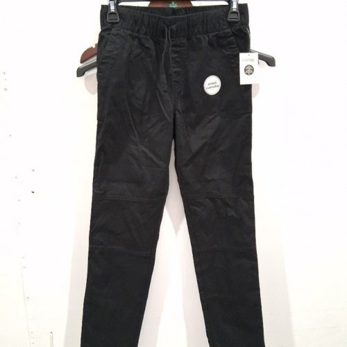 BOY'S GEORGE STRETCH WOVEN PANT - L/G (10-12) - BLACK (STYLE: GRS63082B) image 2