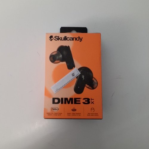 SKULLCANDY DIME 3 XT WIRELESS EARBUDS WITH CHARGING CASE - BLACK (MODEL: S2DGY) image 3