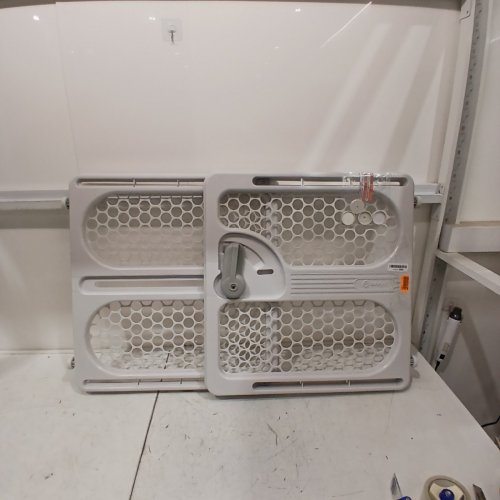 SAFETY 1ST PRESSURE MOUNTED PLASTIC GATE - OFF-WHITE (MODEL: 418170300ZB) image 4