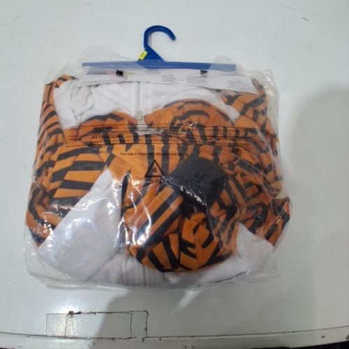 UNISEX RUBIES TIGER ONESIE COSTUME - M: LARGE W: EXTRA LARGE - ORANGE/BLACK (STYLE: 702799) image 3