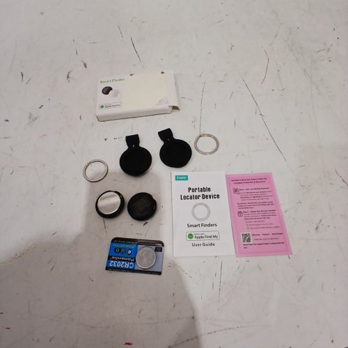 2PK IOS ONLY WATERPROOF SMART GPS FINDING TAG - BLACK - (MODEL: TAGC) image 3