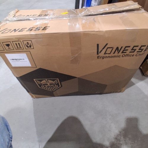 VONESSE ERGONOMIC OFFICE CHAIR - BLACK image 4