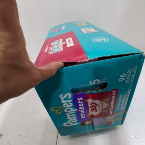 96PK PAMPERS PULL ON CRUISERS 360° 100% LEAKPROOF FIT DISPOSABLE BABY DIAPERS - SIZE 5 (27LBS+) image 3