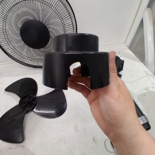MAINSTAYS OSCILLATING PEDESTAL FAN - 16" - 3 MODES - BLACK image 6