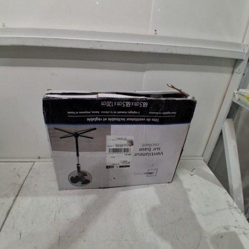 MAINSTAYS OSCILLATING PEDESTAL FAN - 16" - 3 MODES - BLACK image 8