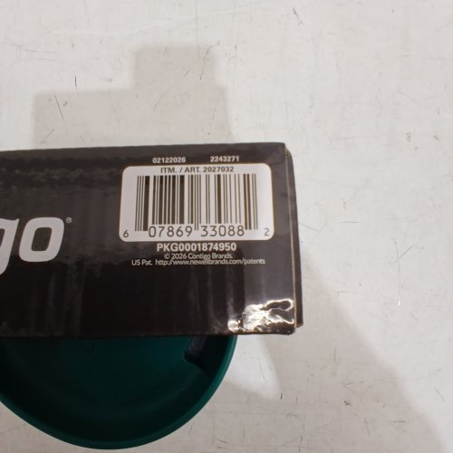 2PC CONTIGO WEST LOOP TRAVEL MUGS - 16 OZ EACH - WHITE AND TEAL (MODEL: 2027032) image 2