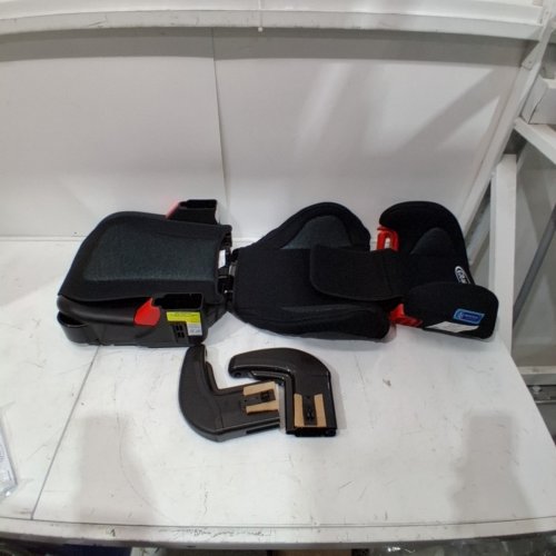 GRACO 2-IN-1 TURBOBOOSTER HIGHBACK TO BACKLESS BOOSTER CAR SEAT - 40-100LB MAX - BLACK (MODEL: 2168325) image 3