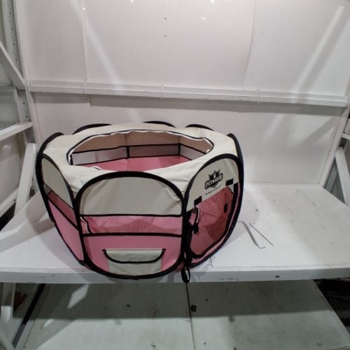 PETMAKER POP-UP PET PLAYPEN - 16" X 31" - PINK image 2