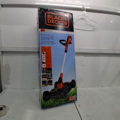 BLACK+DECKER 3-IN-1CORDLESS STRING TRIMMER, EDGER, AND LAWN MOWER WITH 2 BATTERIES, AND CHARGER - 6.5 AMP - ORANGE/BLACK (MODEL : MTC220/LST220) image 6