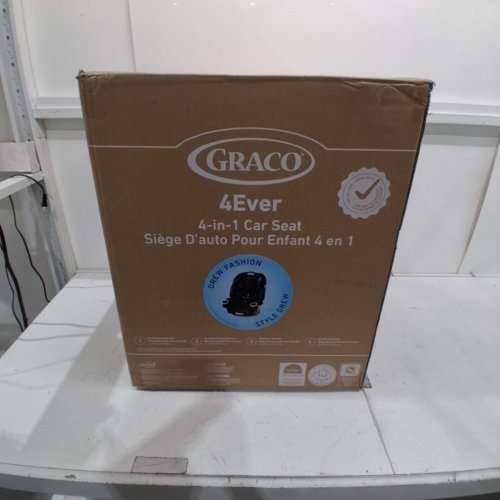 GRACO 4EVER 4-IN-1 CONVERTIBLE WASHABLE CAR SEAT - 4-120LBS MAX - BLACK (MODEL: 2168323) image 3