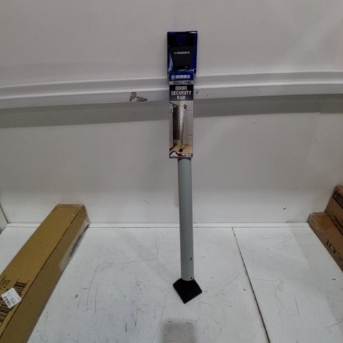 BRINKS HOME SECURITY ADJUSTABLE DOOR BAR - SUITABLE FOR MOST HINGE/SLIDING DOORS - GREY/BLACK (MODEL: BRINKS 675-83001) image 2