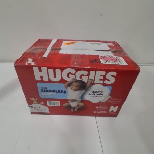84PK HUGGIES LITTLE SNUGGLERS DISPOSABLE DIAPERS - SIZE NEWBORN (UP TO 10LBS) - DISNEY BABY WINNIE THE POOH image 6