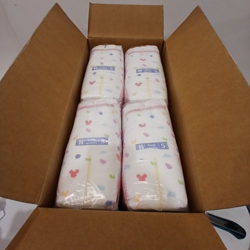 136PK HUGGIES DISNEY BABY SNUG AND DRY DISPOSABLE DIAPERS - SIZE 5 (27LB+) image 2