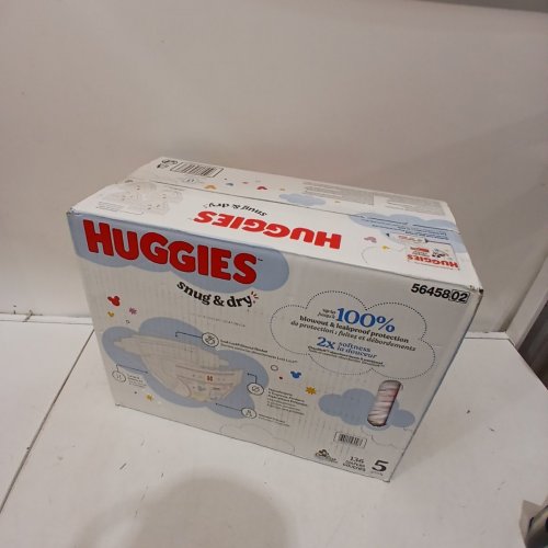136PK HUGGIES DISNEY BABY SNUG AND DRY DISPOSABLE DIAPERS - SIZE 5 (27LB+) image 3