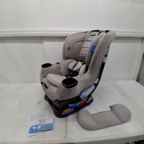 GRACO EXTEND2FIT CONVERTIBLE CAR SEAT - 4-65LB CAPACITY - ASHTEN GREY (MODEL : 2235796) image 4