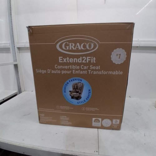 GRACO EXTEND2FIT CONVERTIBLE CAR SEAT - 4-65LB CAPACITY - ASHTEN GREY (MODEL : 2235796) image 7