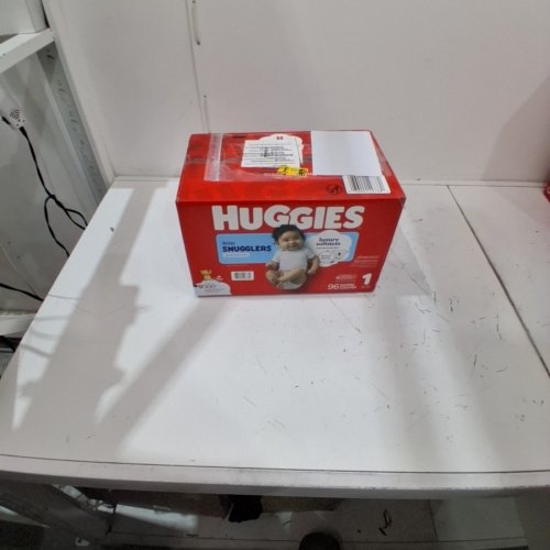 96PK HUGGIES LITTLE SNUGGLERS DISPOSABLE BABY DIAPERS - SIZE 1 (UP TO 14LBS) image 2