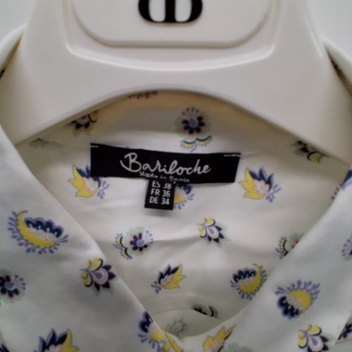 WOMEN'S BARILOCHE BUTTON-UP SHIRT - SMALL / MEDIUM - 38 - MULTICXOLOUR (STYLE: AZCONA) image 5