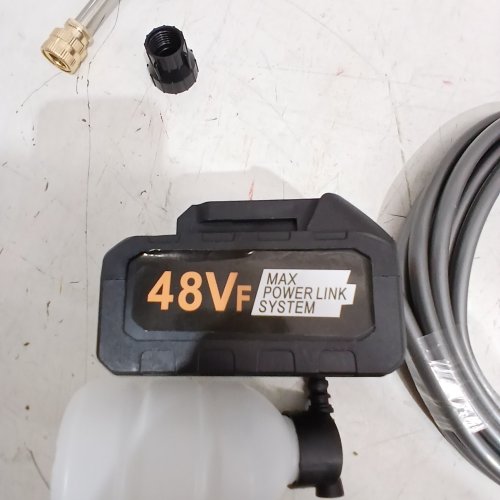 CORDLESS LITHIUM HANDHELD PRESSURE WASHER GUN SET - 48 V - BLACK image 3