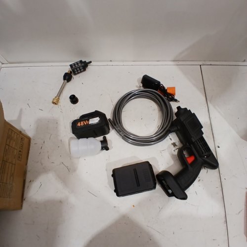 CORDLESS LITHIUM HANDHELD PRESSURE WASHER GUN SET - 48 V - BLACK image 4