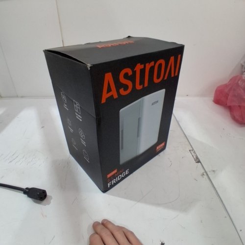 ASTRO AI PORTABLE COOLER/WARMER MINI FRIDGE - HOLDS 8 CANS (6L) - BEIGE (MODEL#: LY2206A) image 7
